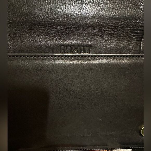 Hare + Hart leather and calf hair clutch - Picture 3 of 6